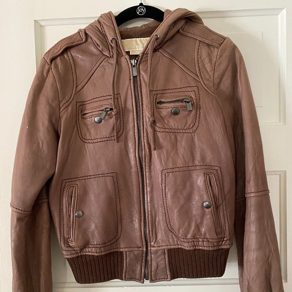 Michael Kors Leather Jacket